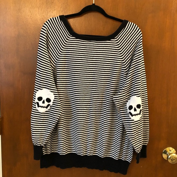 torrid Sweaters - Torrid skeleton sweater